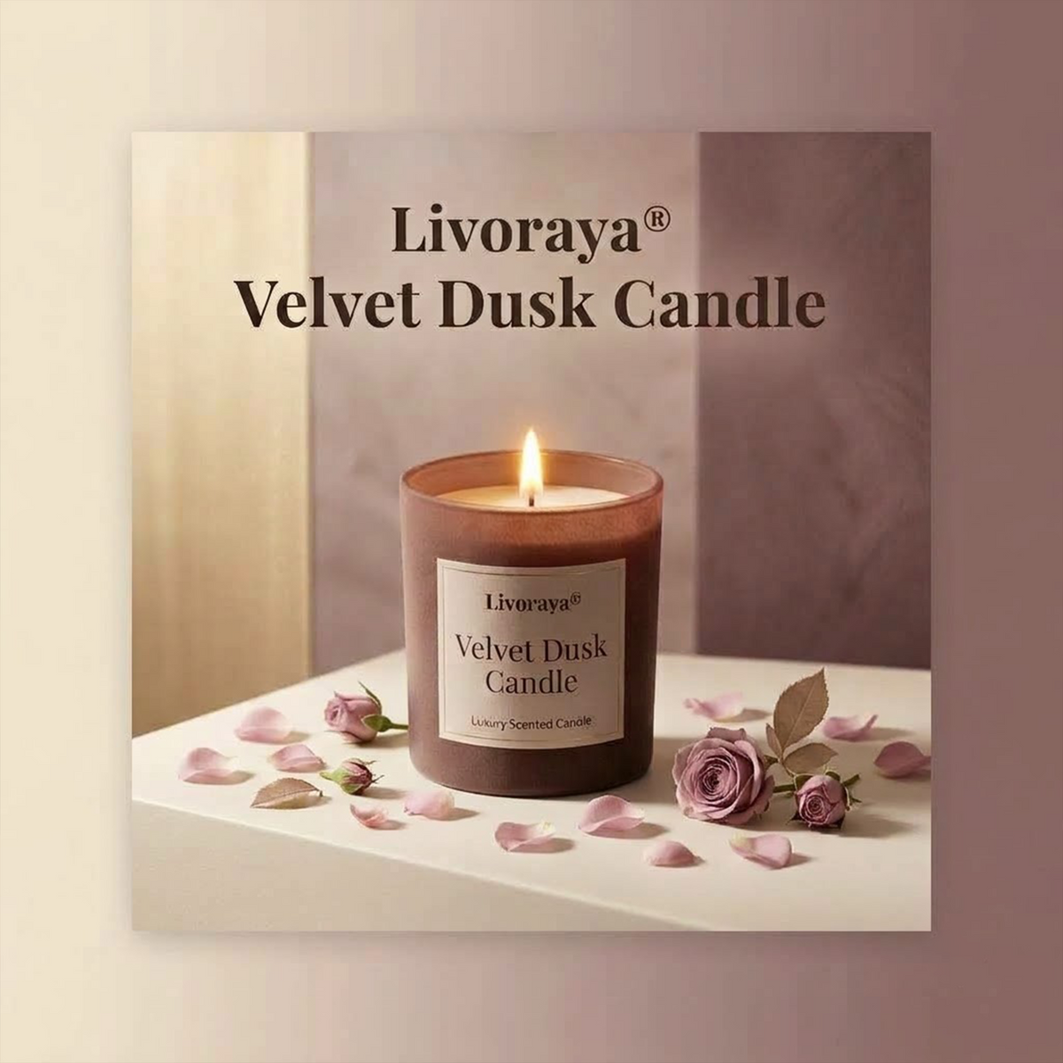 Livoraya® Velvet Dusk Candle