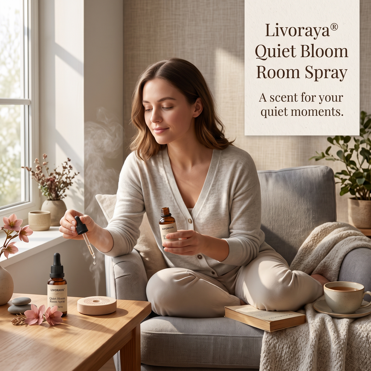 Livoraya® Quiet Bloom Room Spray