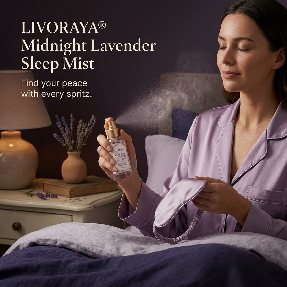 Livoraya® Midnight Lavender Sleep Mist