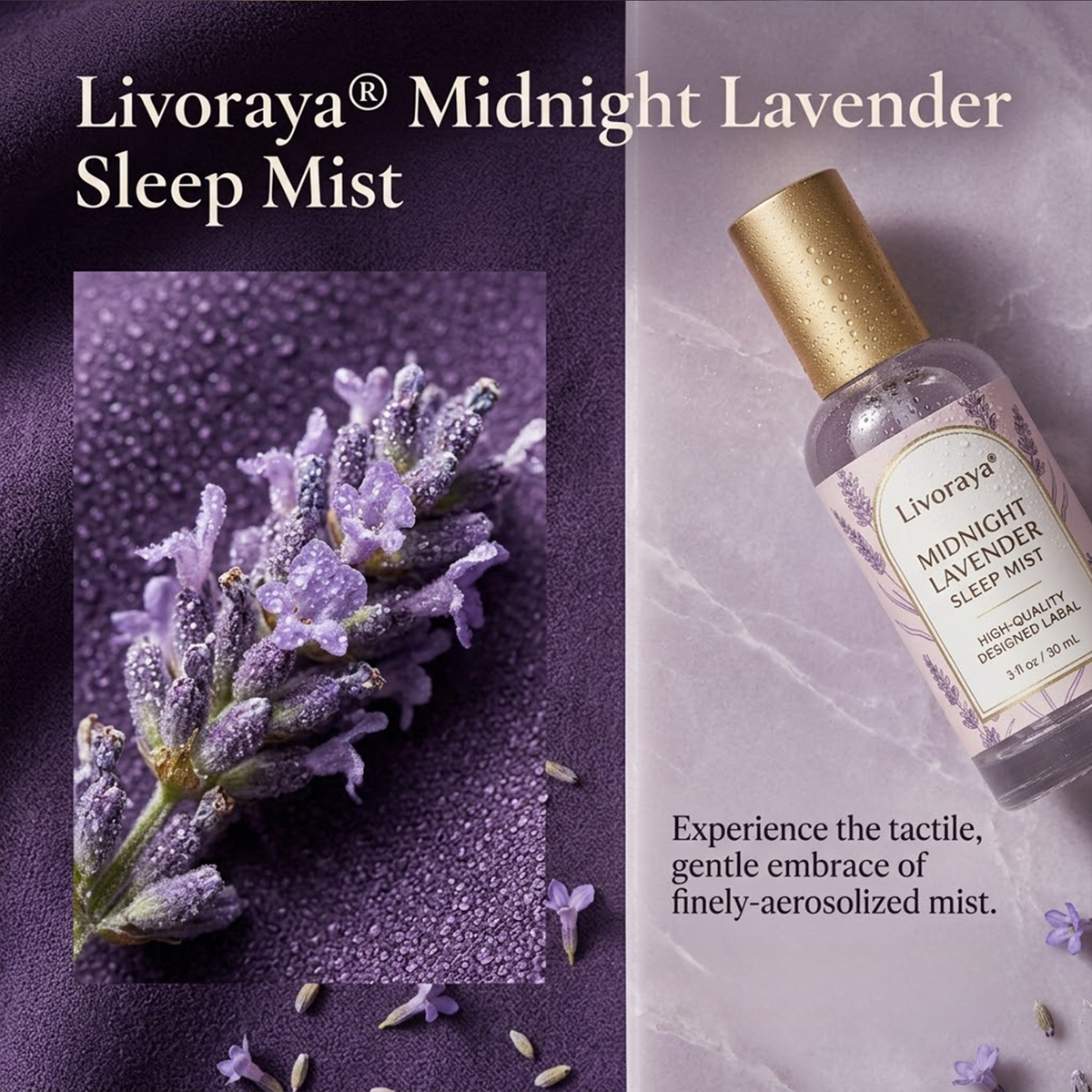 Livoraya® Midnight Lavender Sleep Mist