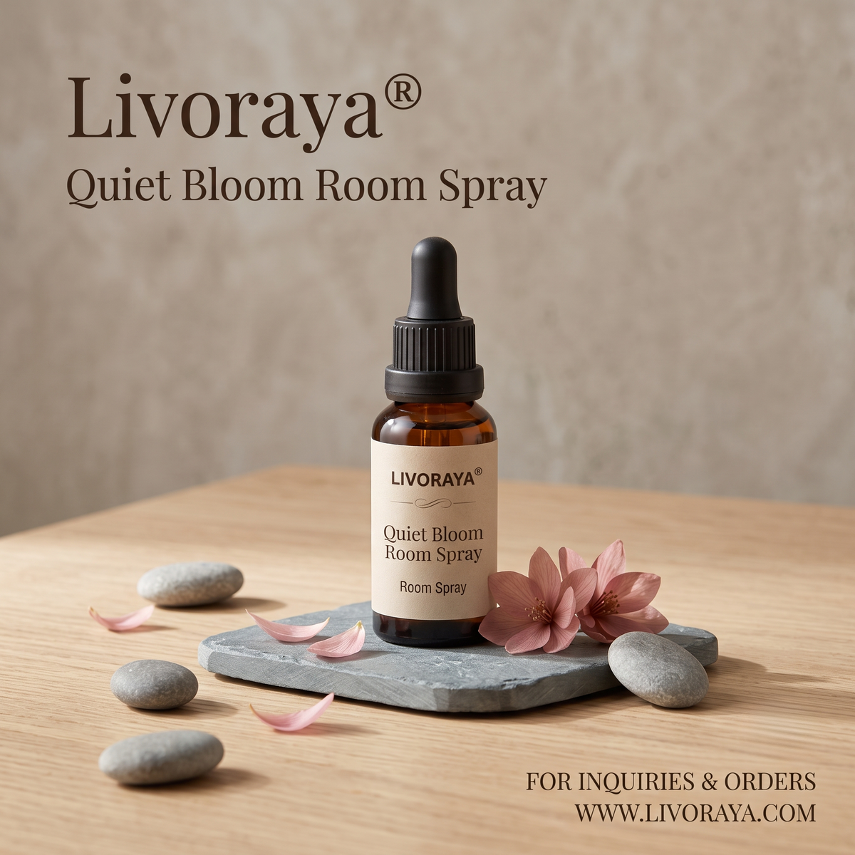 Livoraya® Quiet Bloom Room Spray
