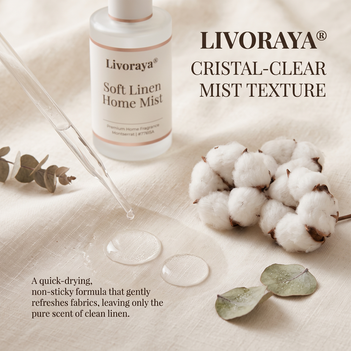 Livoraya® Soft Linen Home Mist