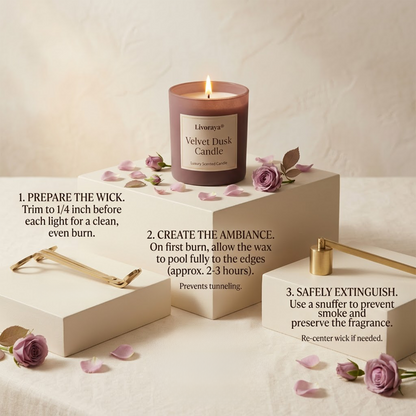 Livoraya® Velvet Dusk Candle