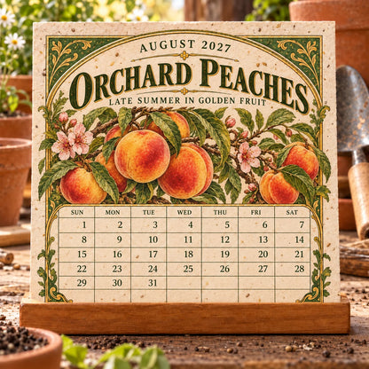 🔥 Last Day 50% OFF 🌱 2027 The Heirloom Garden Plantable Seed Calendar