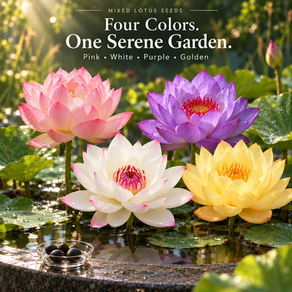 🔥 Last Day 50% OFF 💐The Sacred Bonsai Bowl Lotus Flower