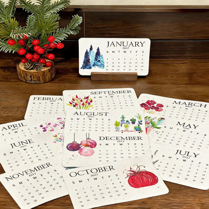 ✨Early Holiday Sale 50% OFF🌱Eco-Friendly Plantable “Timeless” Seed Calendar 2027 🌱