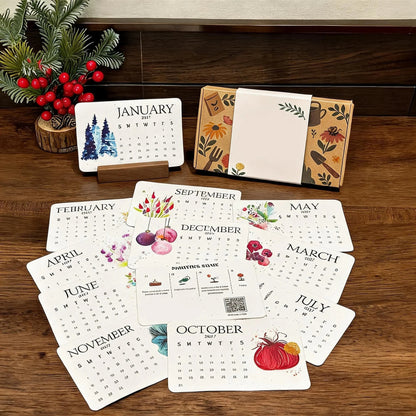 ✨Early Holiday Sale 50% OFF🌱Eco-Friendly Plantable “Timeless” Seed Calendar 2027 🌱